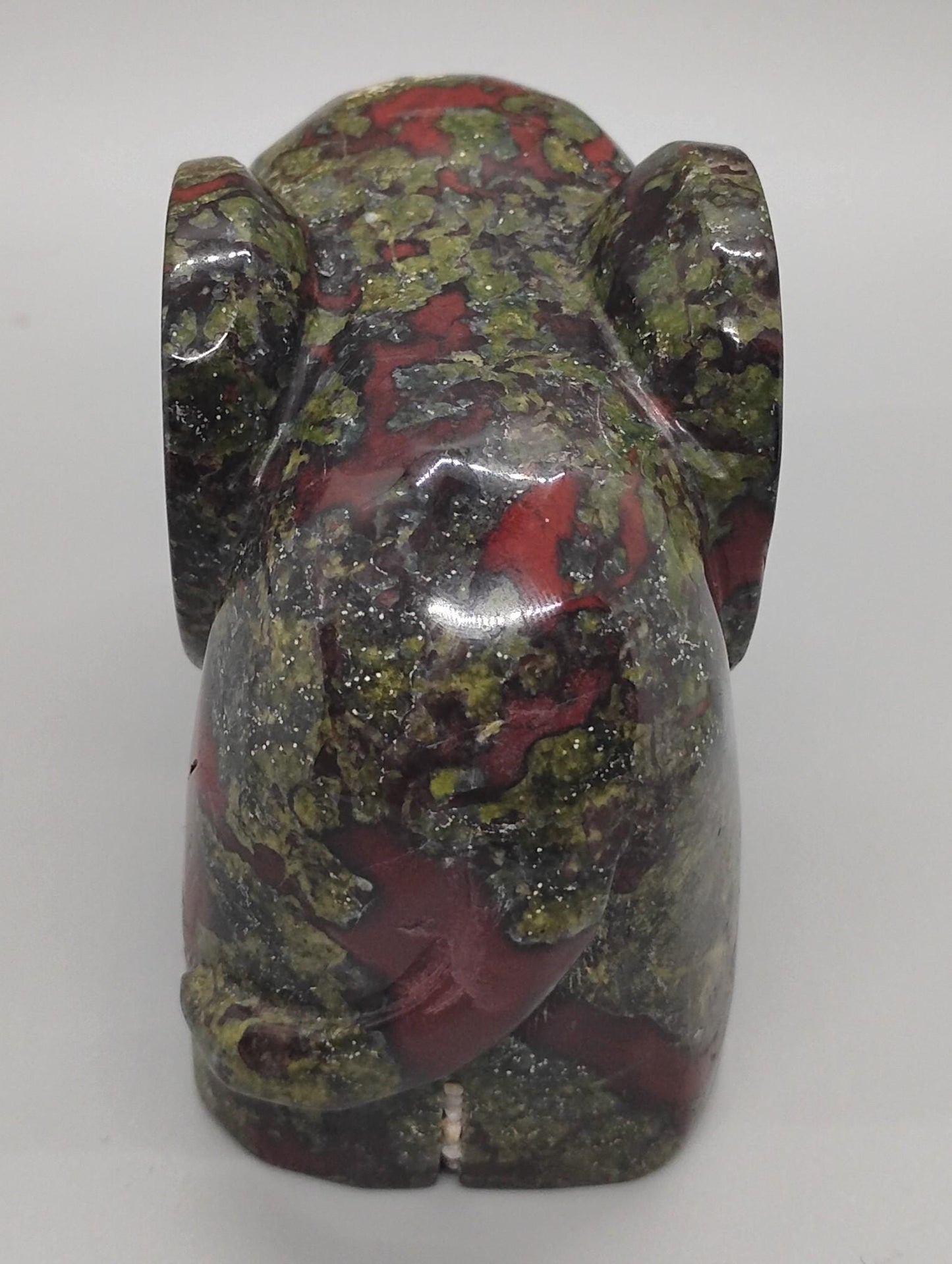 Dragons Blood Elephant Crystal Carving