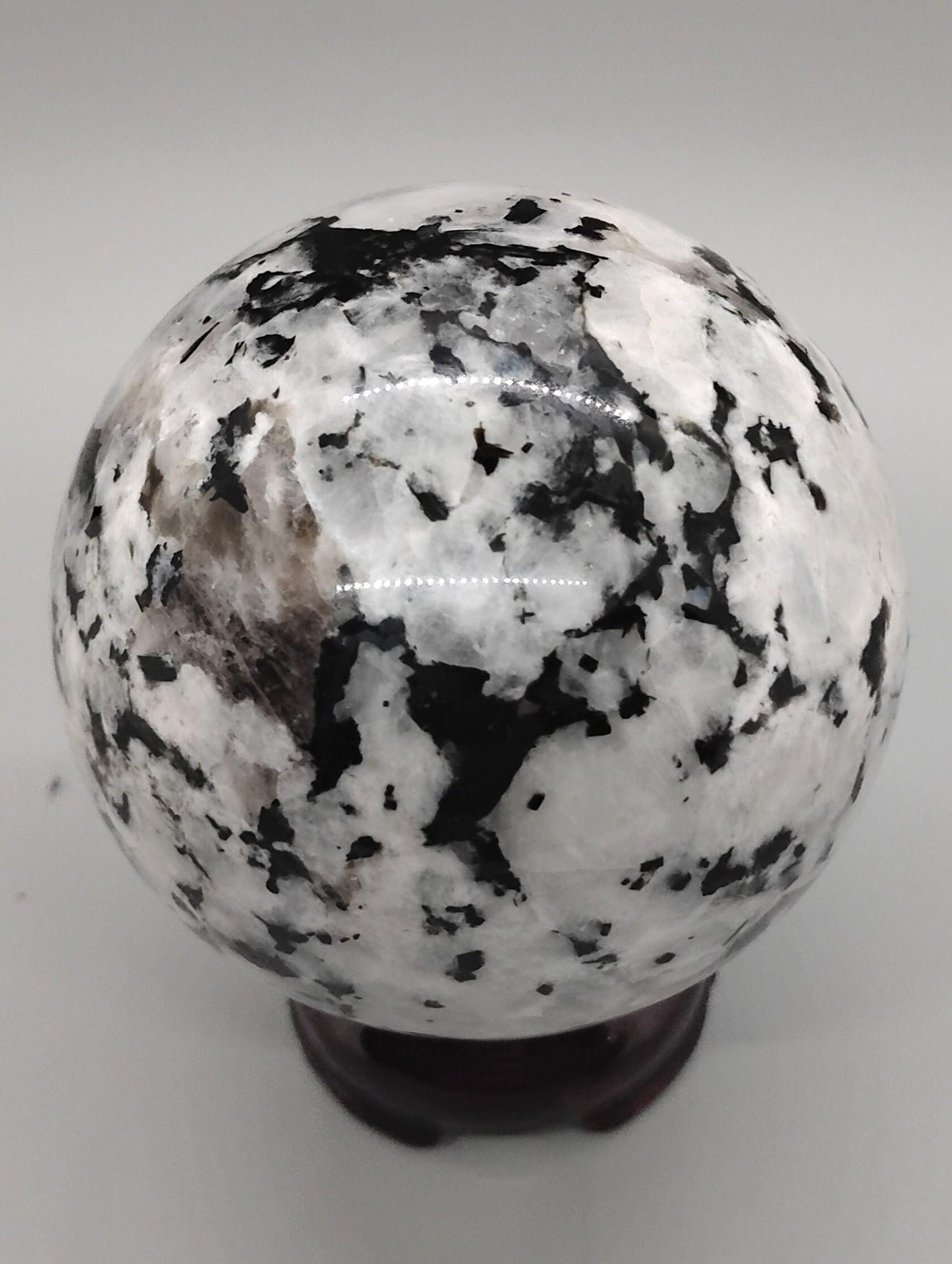 White Moonstone Sphere