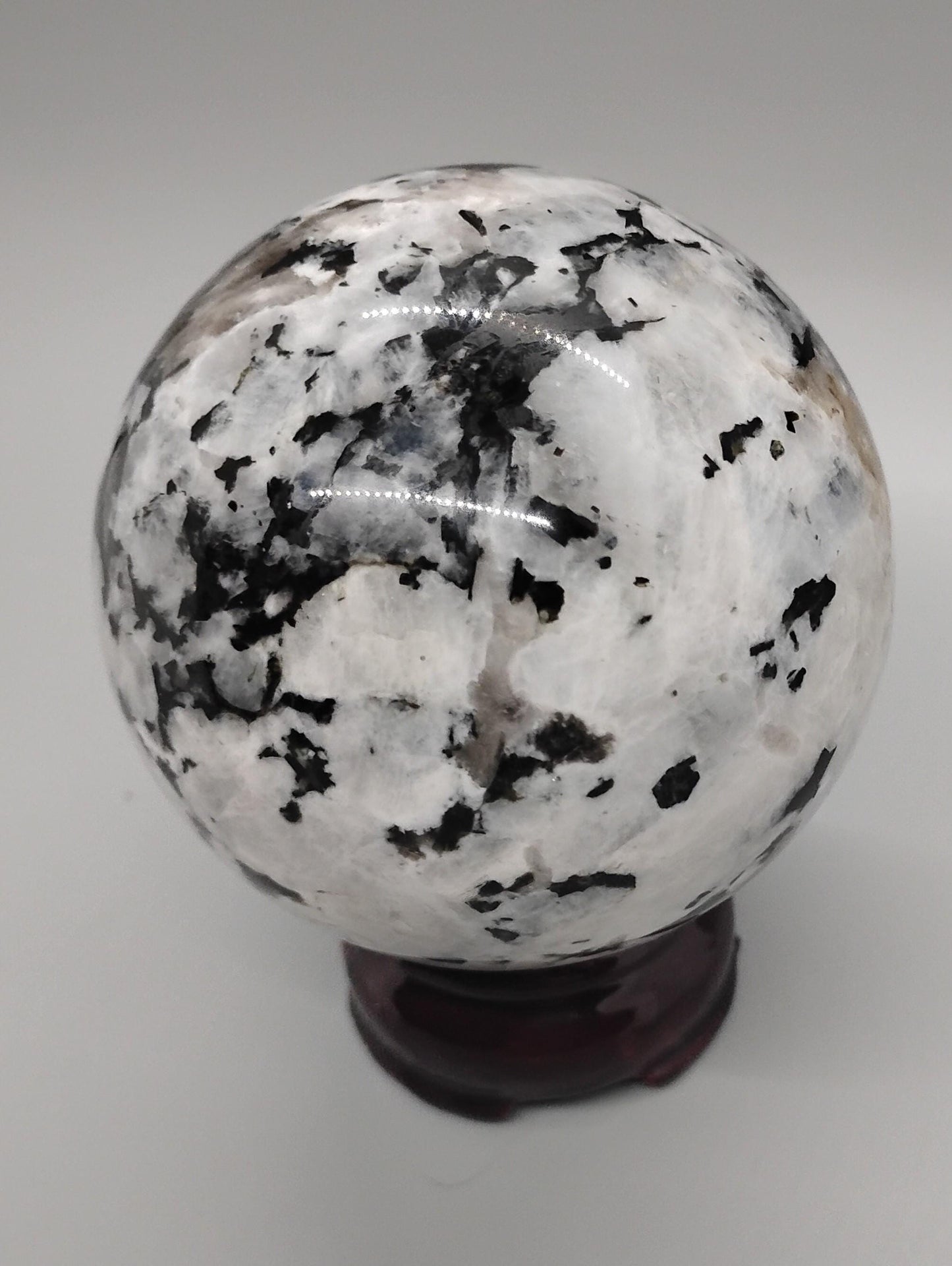 White Moonstone Sphere