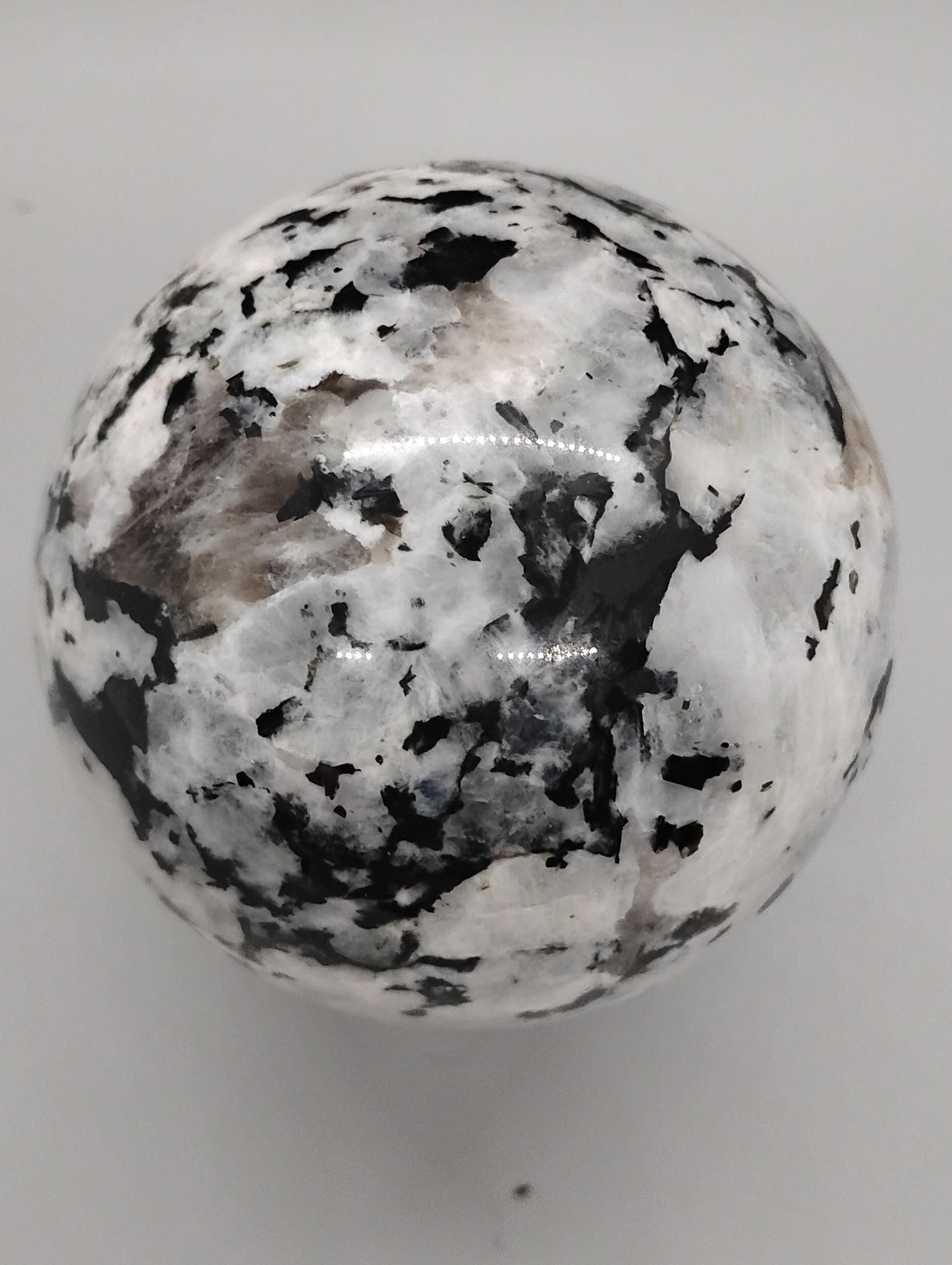 White Moonstone Sphere