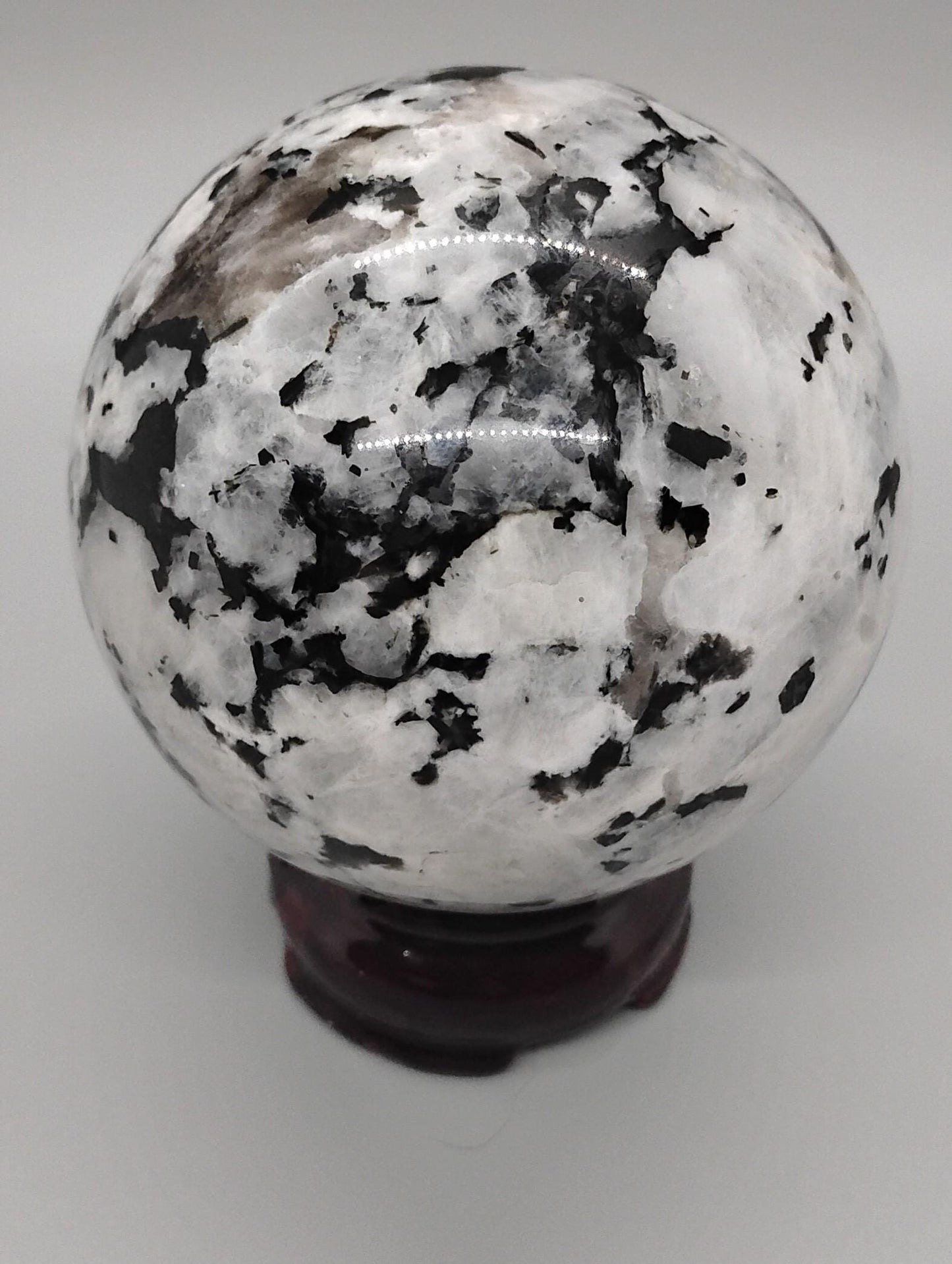 White Moonstone Sphere