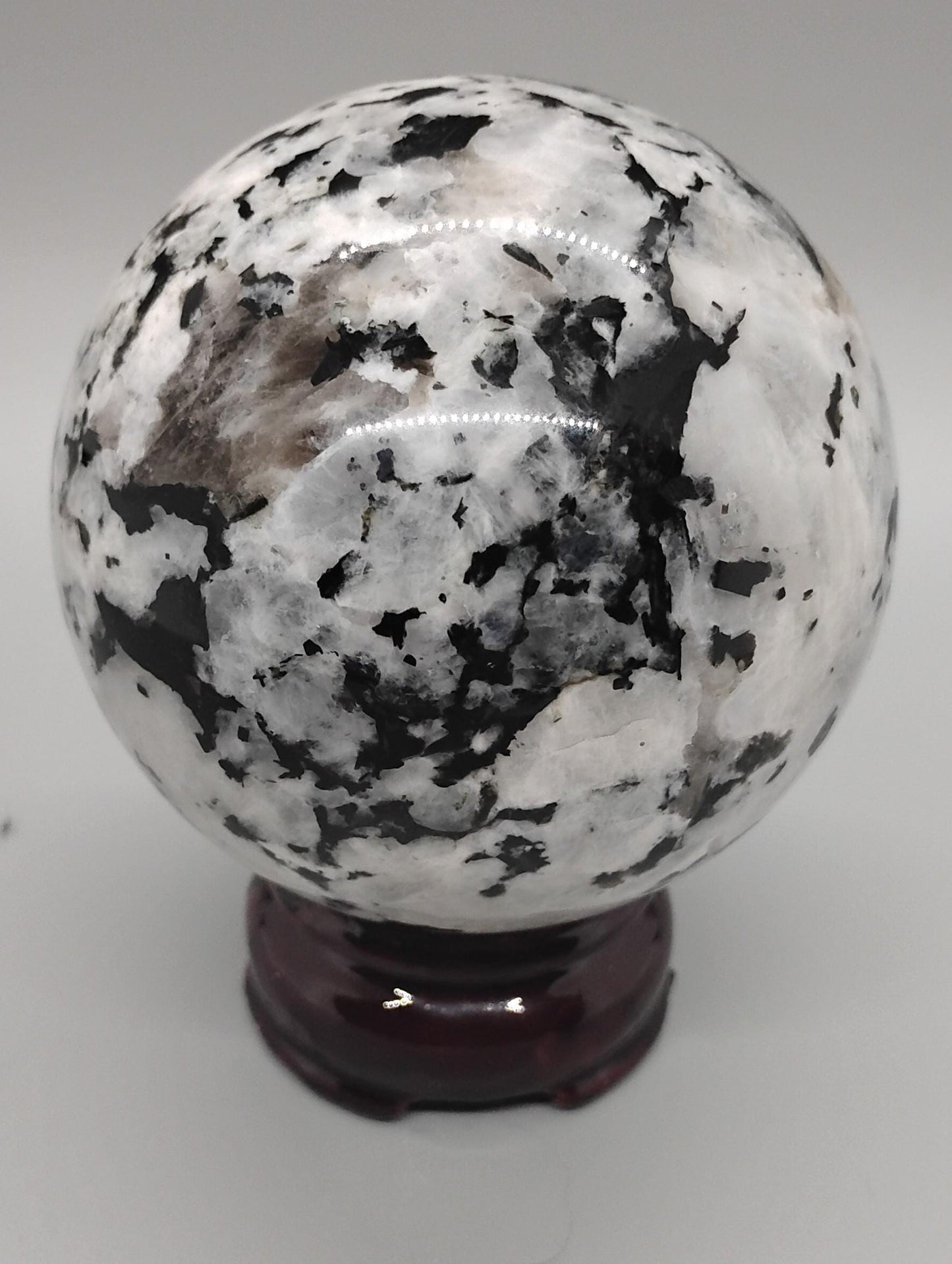 White Moonstone Sphere