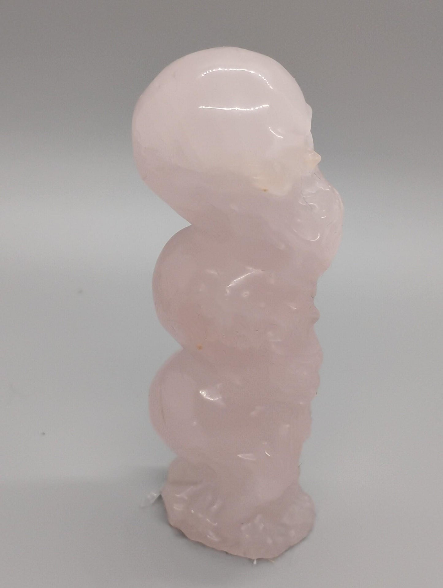 See No Evil Skull Crystal Ornament
