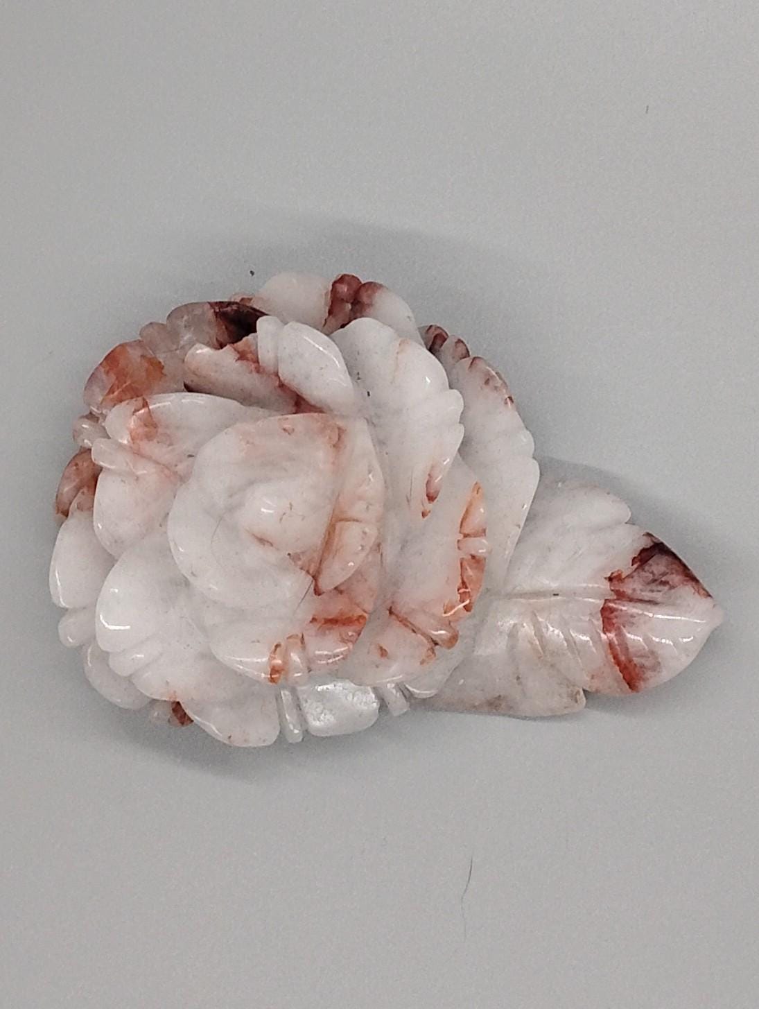 Natural Fire Quartz Roses