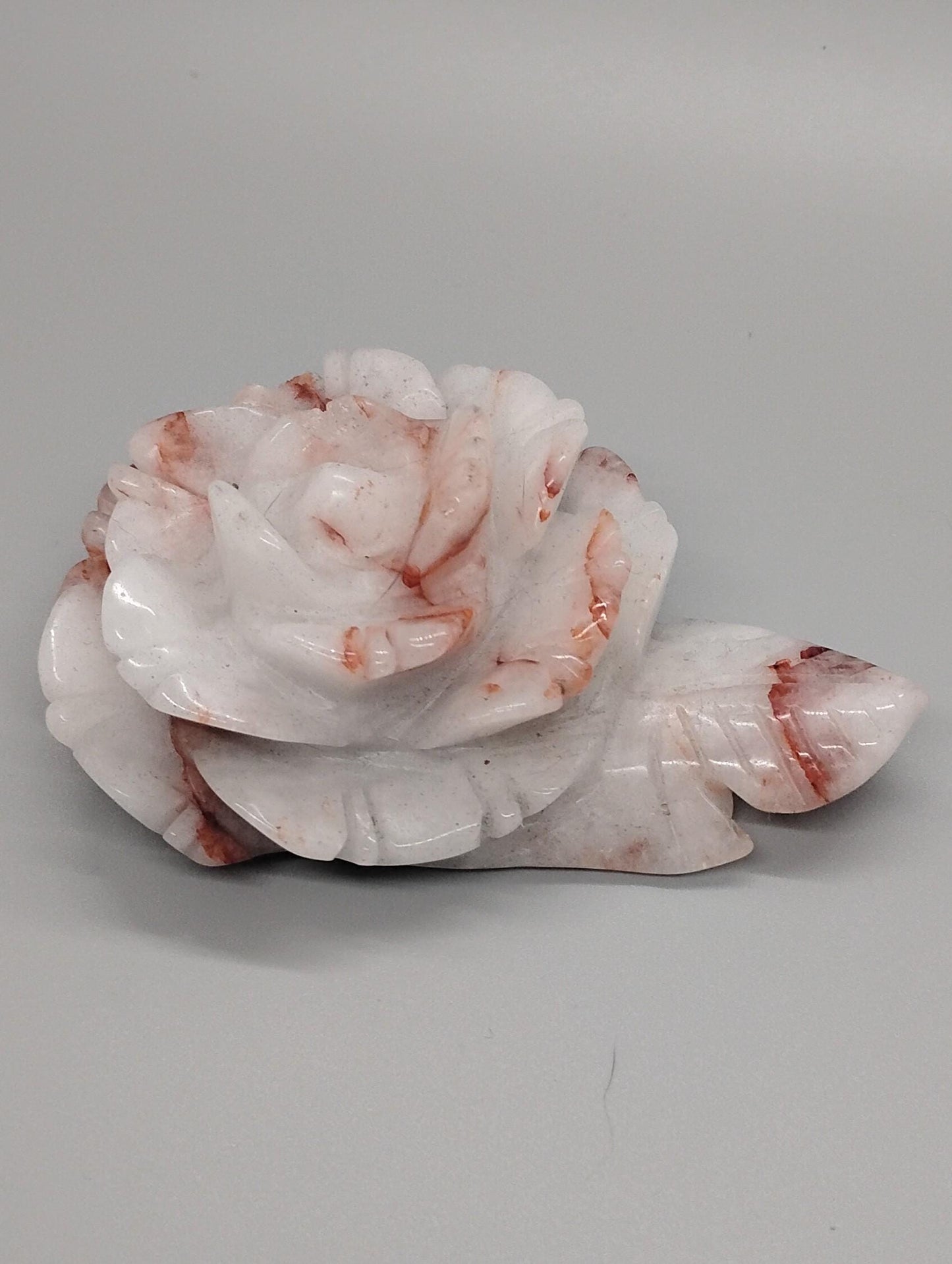 Natural Fire Quartz Roses