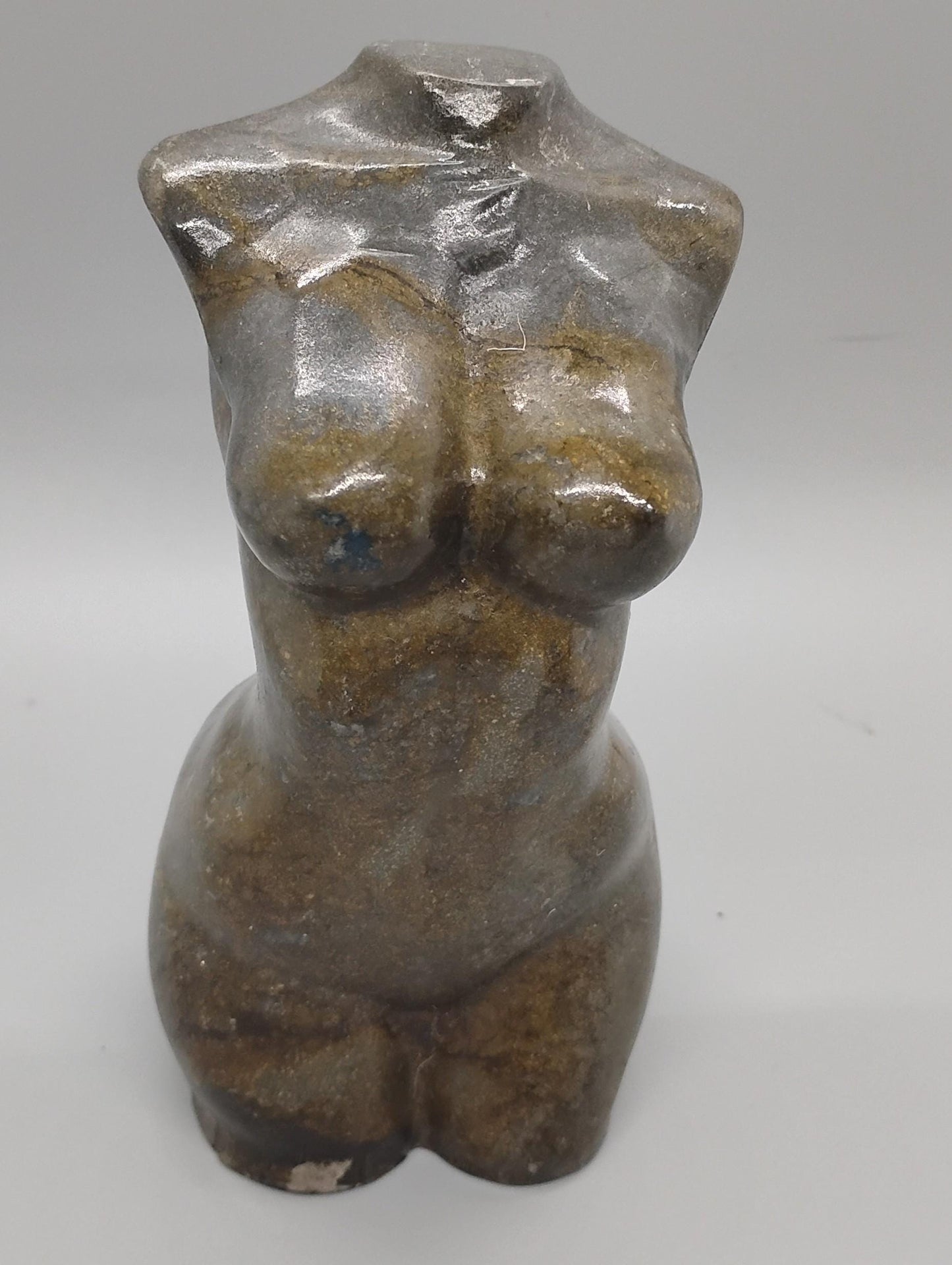 Pyrite Lady Body Sculpture