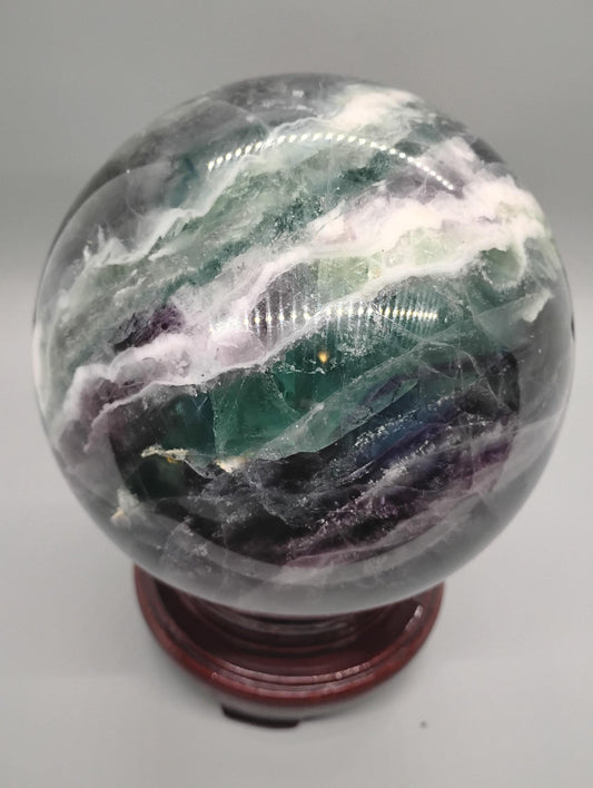 Large Fluorite Sphere