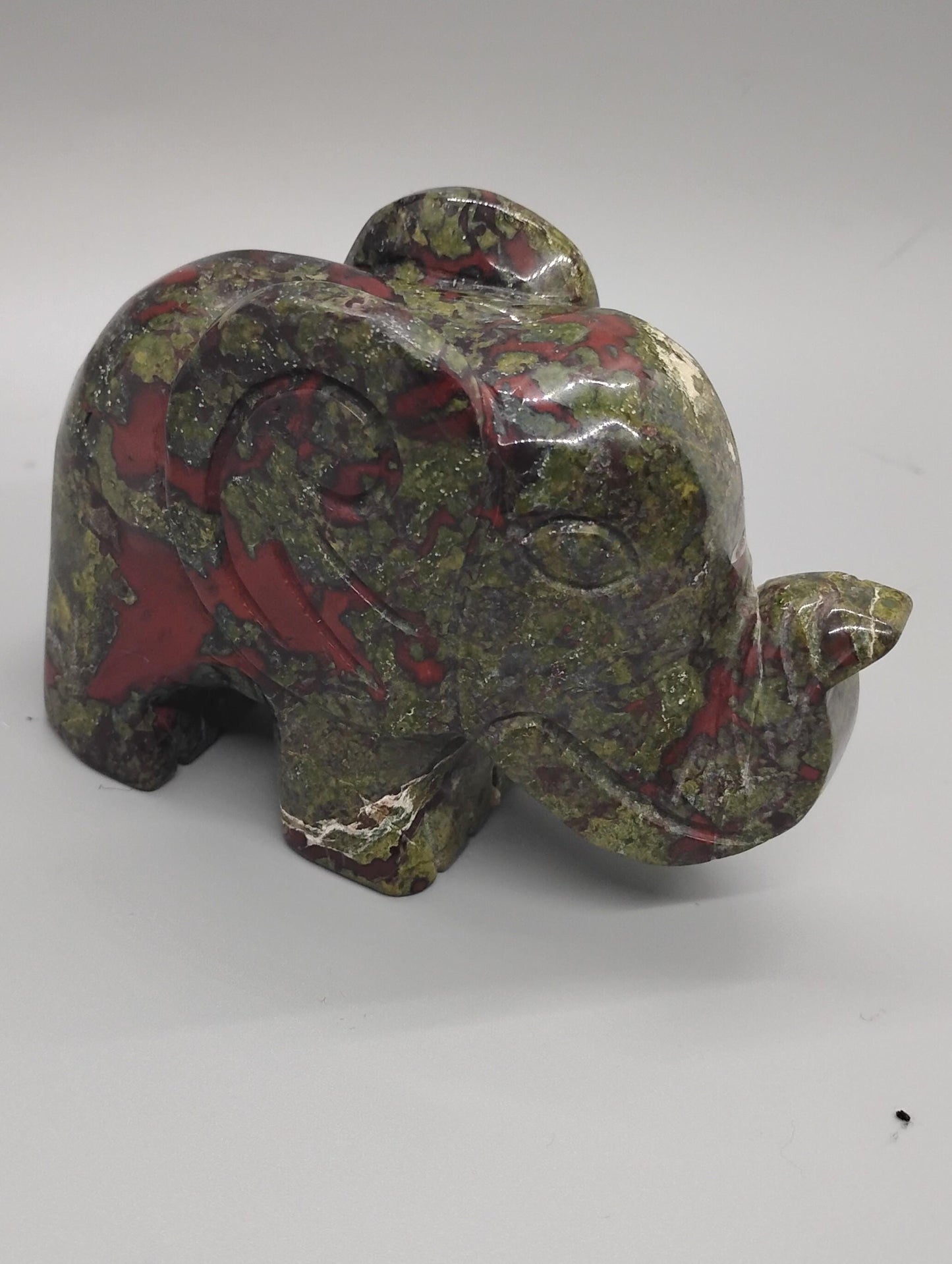 Dragons Blood Elephant Crystal Carving