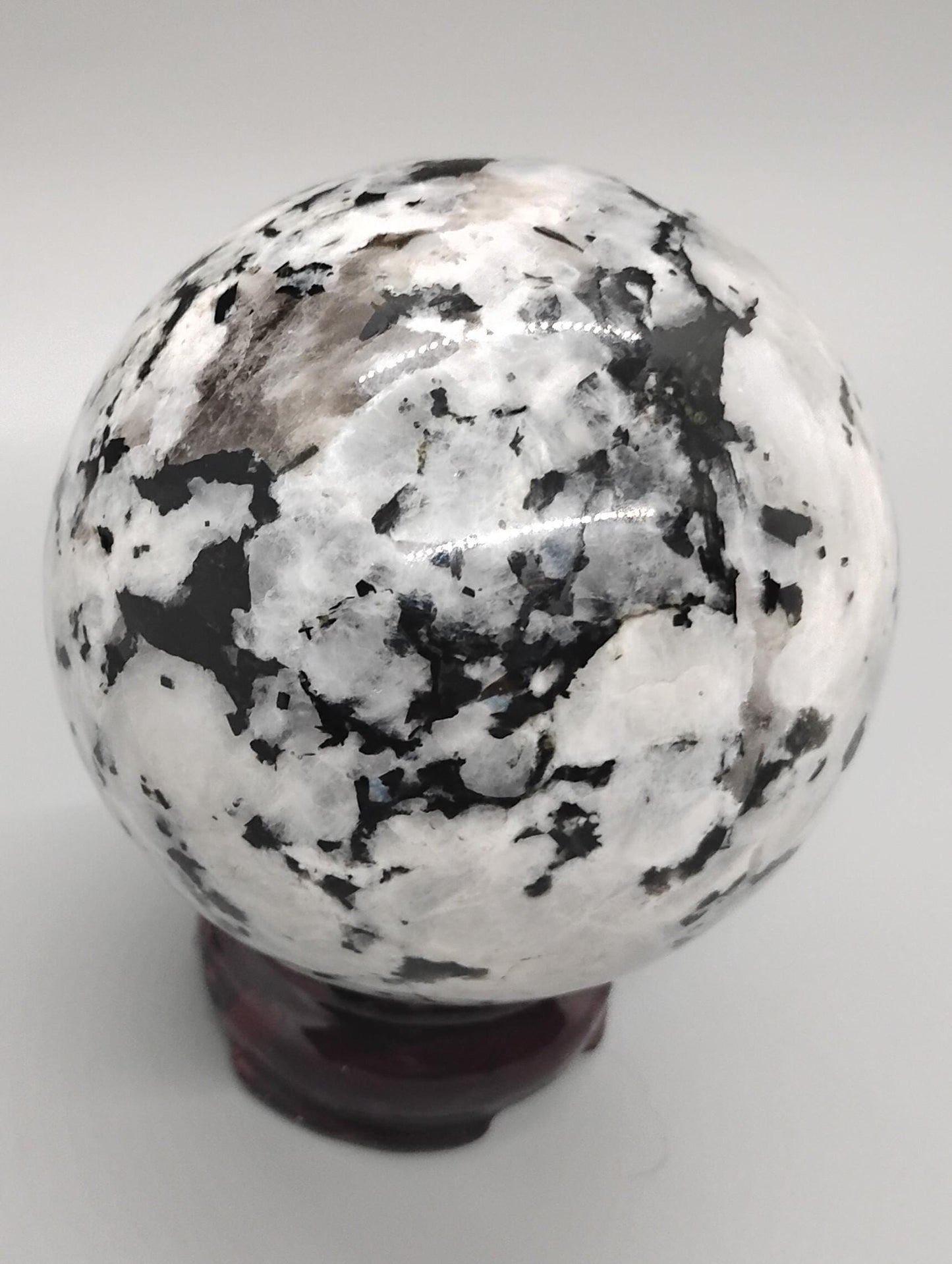 White Moonstone Sphere