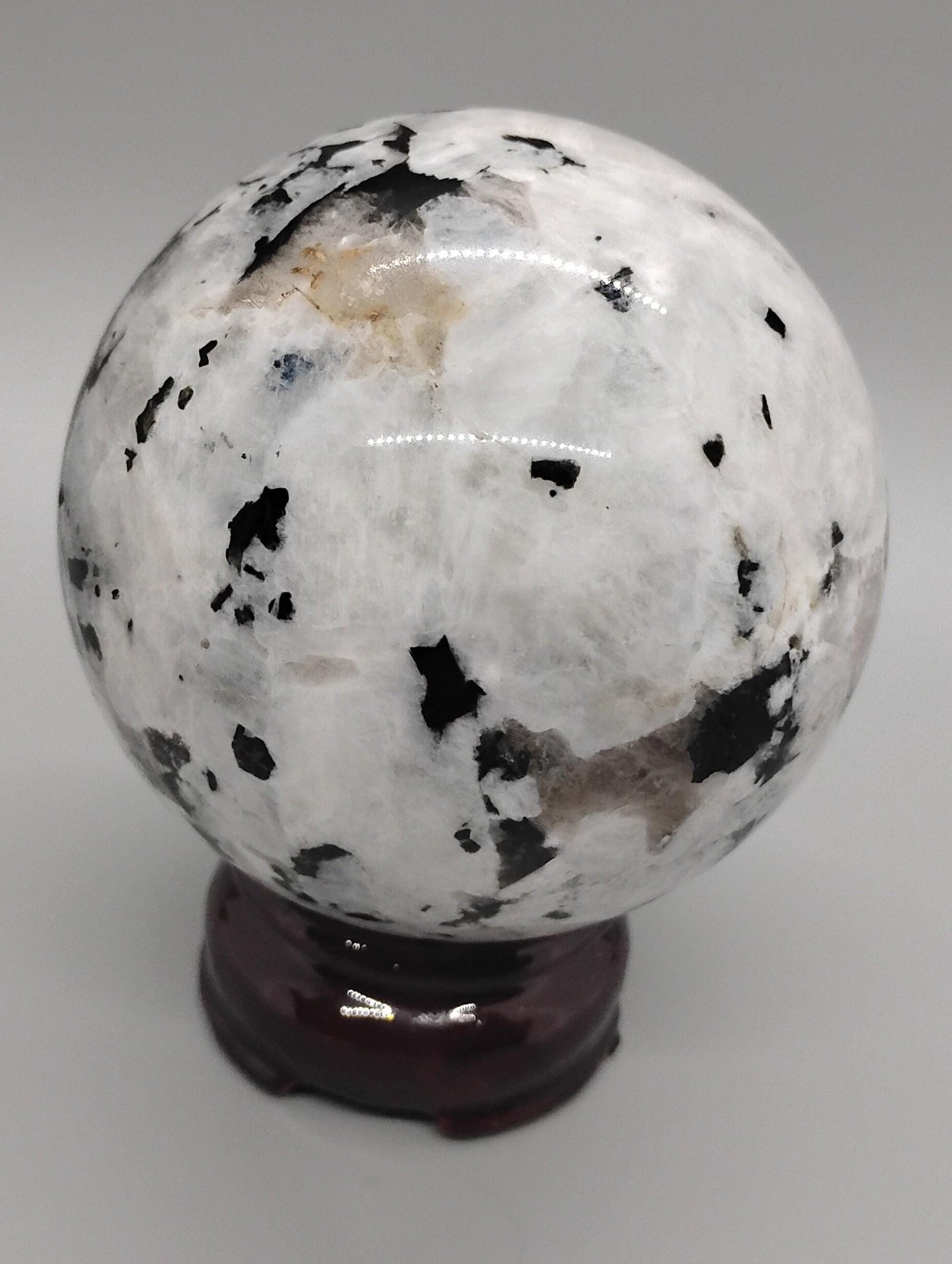 White Moonstone Sphere