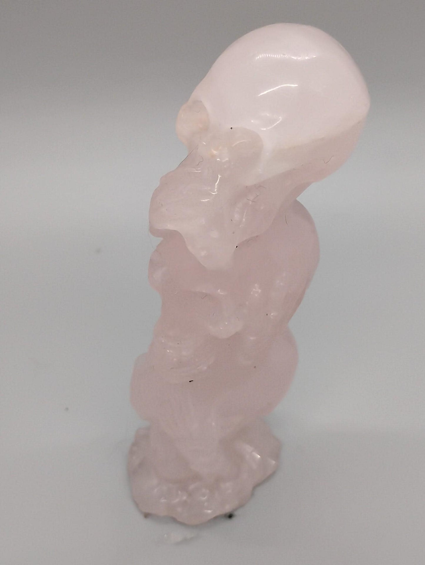 See No Evil Skull Crystal Ornament