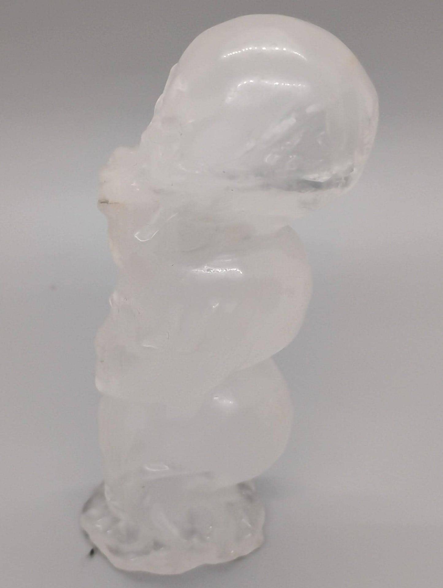 See No Evil Skull Crystal Ornament