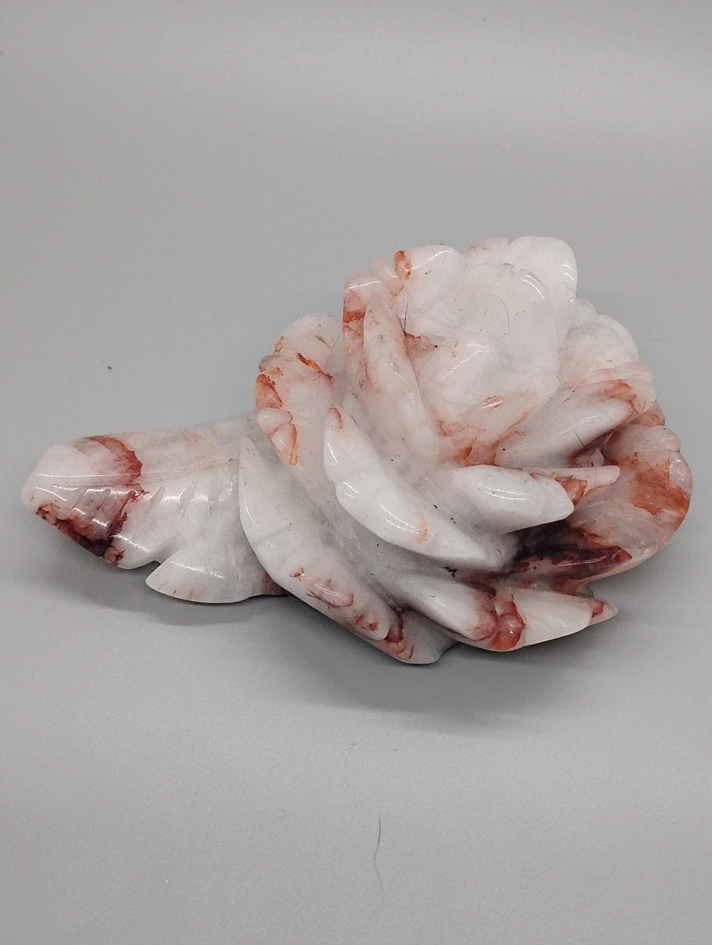 Natural Fire Quartz Roses