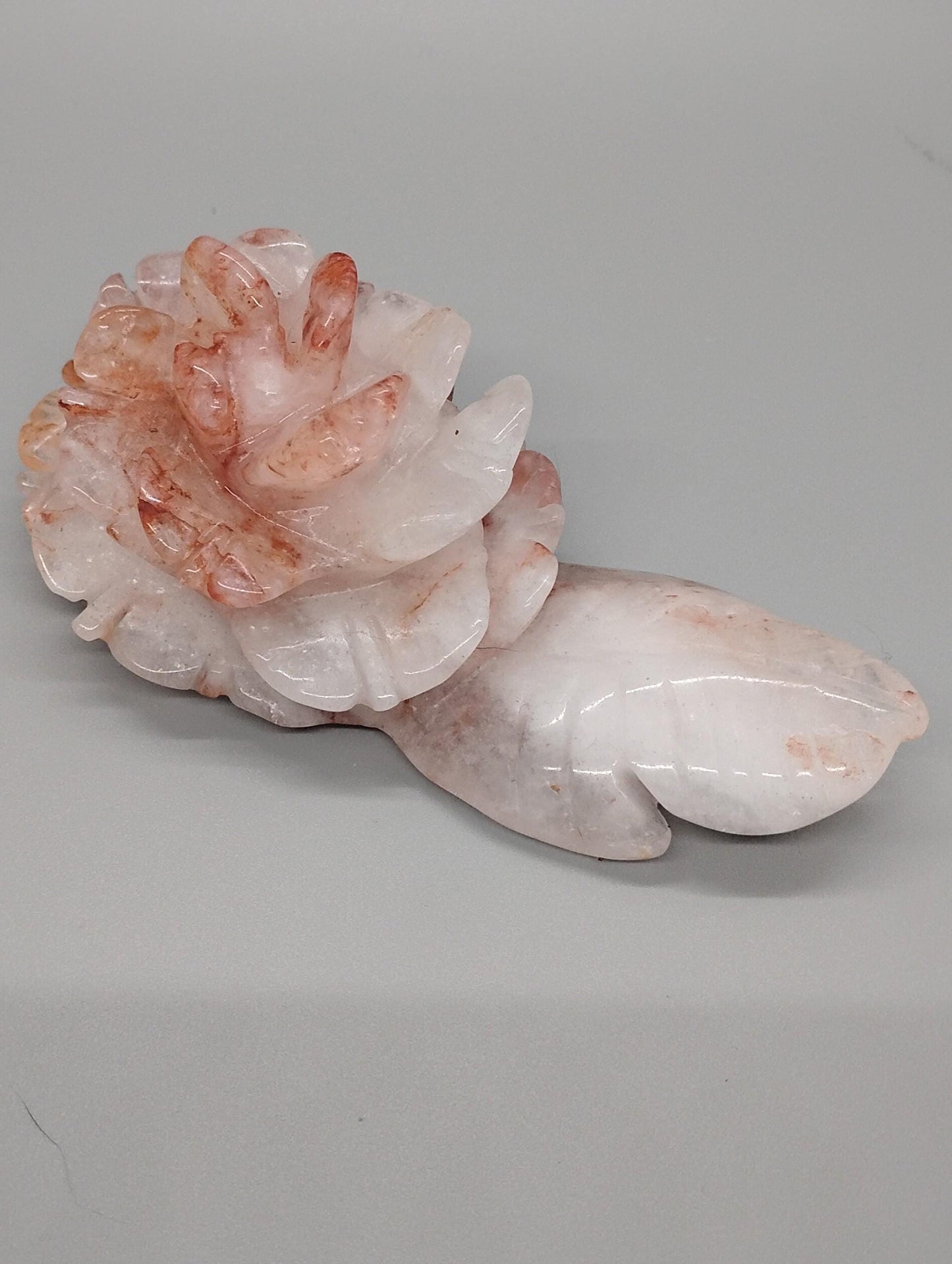 Natural Fire Quartz Roses