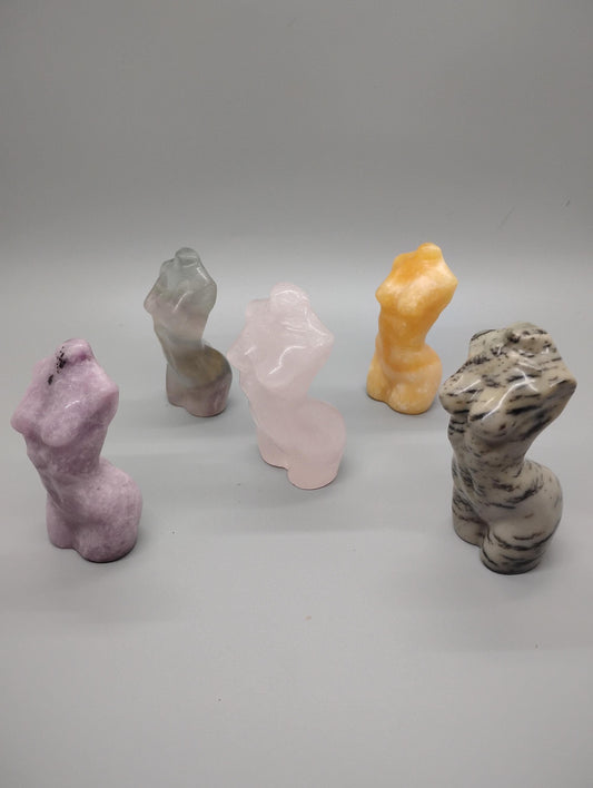 Lady Bodies Crystal Sculptures