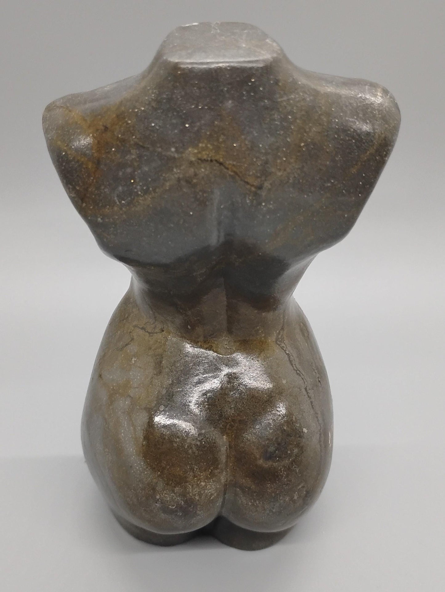 Pyrite Lady Body Sculpture