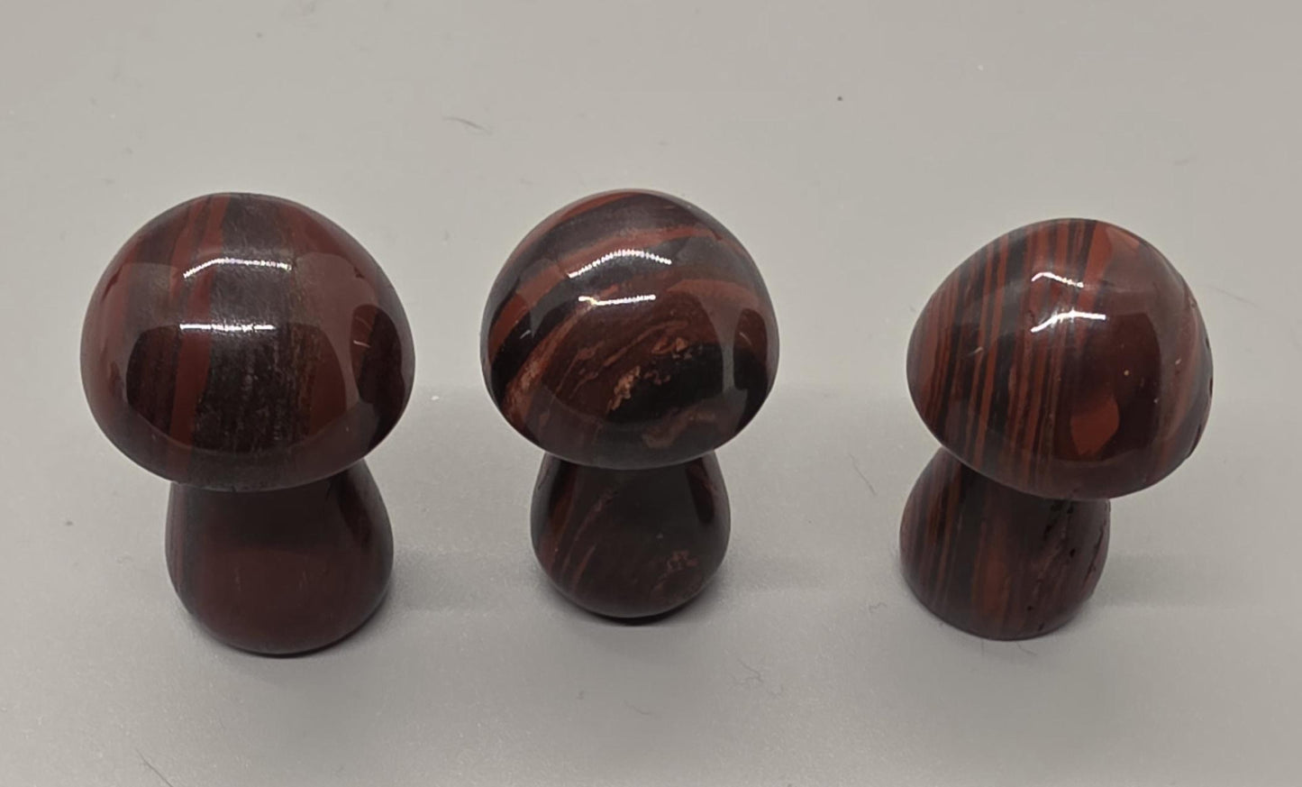 Carved Crystal Magic Mushrooms