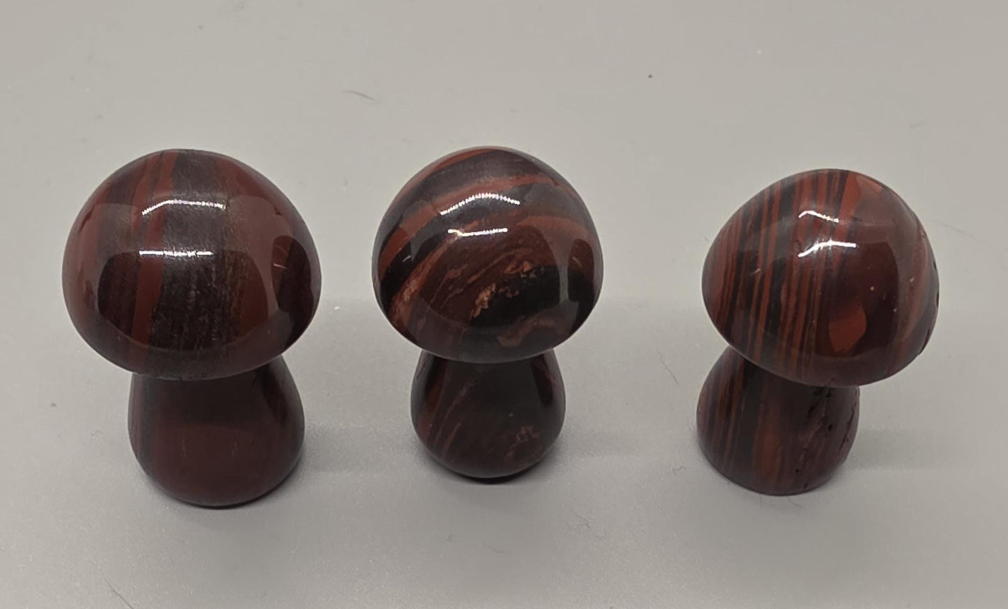 Carved Crystal Magic Mushrooms
