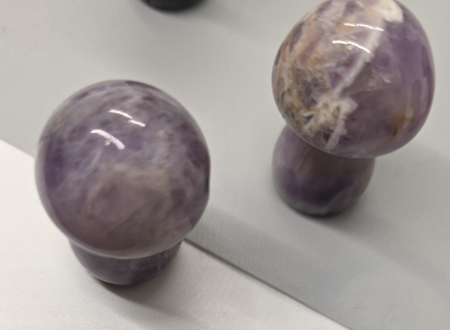 Carved Crystal Magic Mushrooms